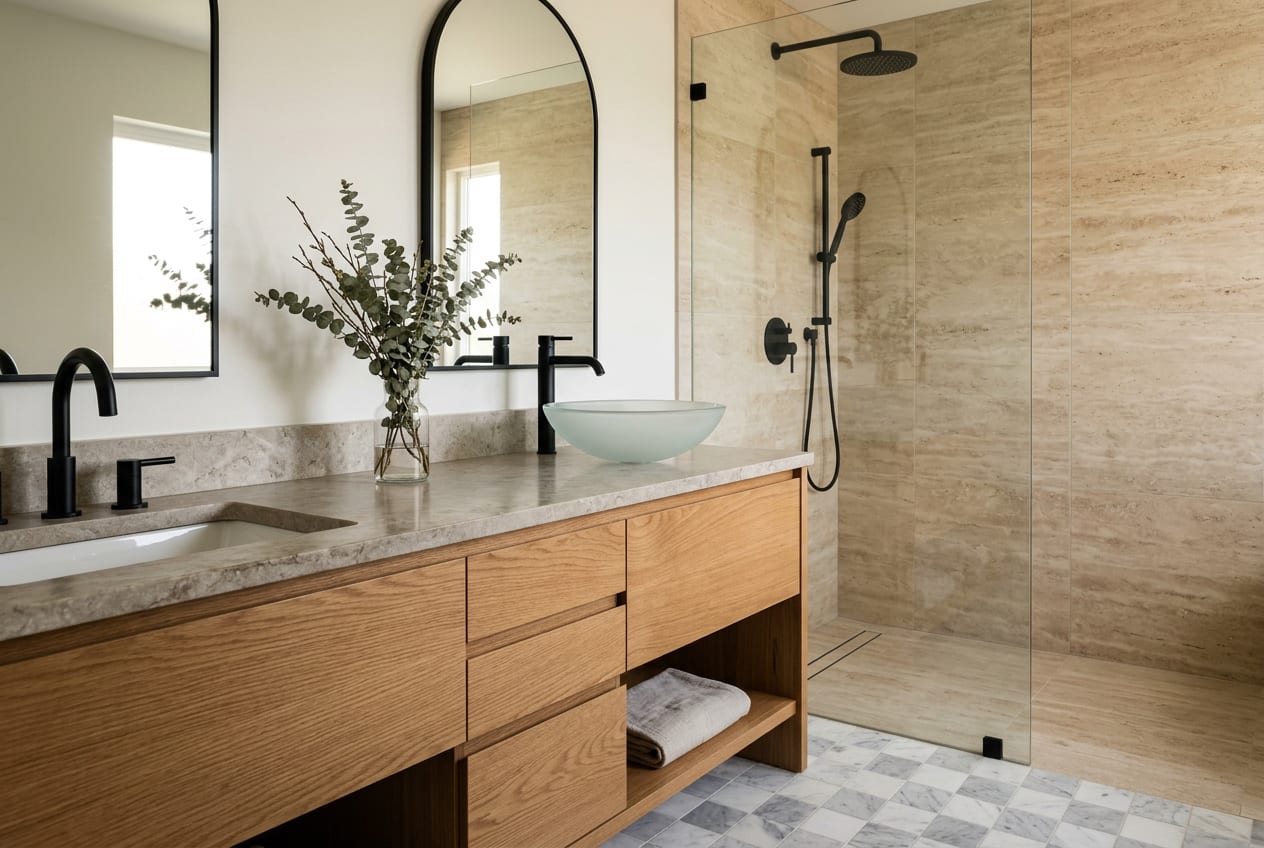 Gallegos Bathroom Remodeling Company, bathroom remodeling in Mercer Island, completed project 3